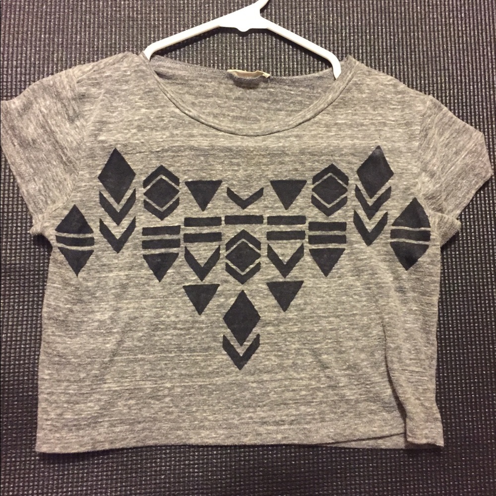 ✨🍍EVER-Grey Crop Top🍍✨